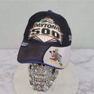 Kudzu 2004 Nascar Daytona 500 Hat with Mickey, Goofy, and Donald Duck